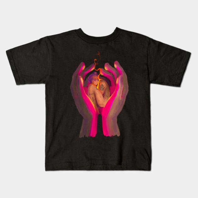 Protect indigenous Kids T-Shirt by HamsterArt